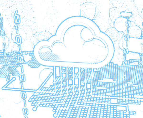 Concept of individuality on an example rubik's cube silver cubes and one gold pushed into the foreground